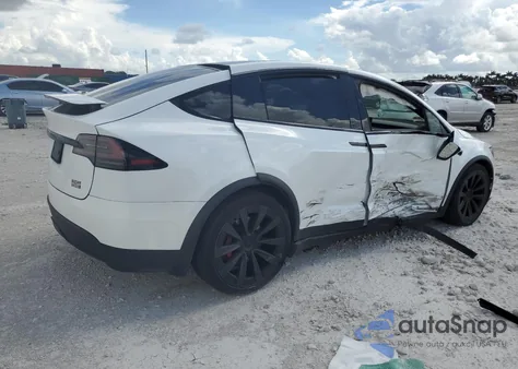 2023 Tesla Model X z USA, uszkodzony, nr VIN 7SAXCBE67PF384100